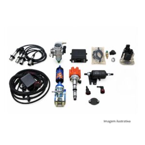 Mini Kit Injeção Programável Para VW Corpo Simples com Distribuidor