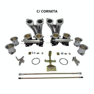 Kit TBI 45mm IDF + Corneta VW