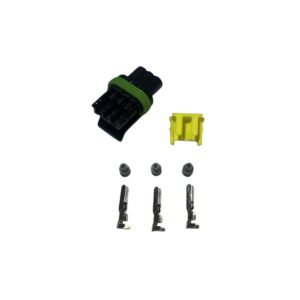 Jogo Conector Desmont. 3 Vias Sensor TPS MARELLI